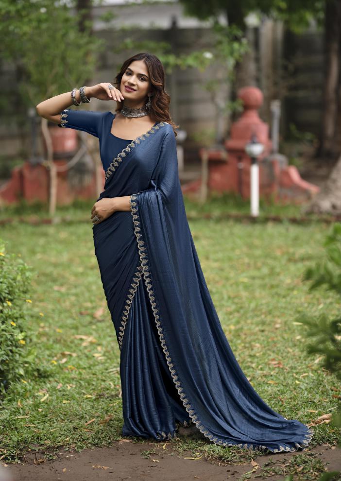 Platinum Vol 4 By Kashvi Swarovski Soft Silk Party Wear Sarees Wholesale Shop In Surat
